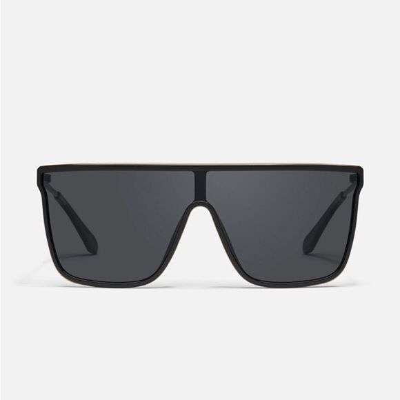 Quay Polarized Nightfall Remixed Sunglasses (Black & Gold) - Picture 4 of 6